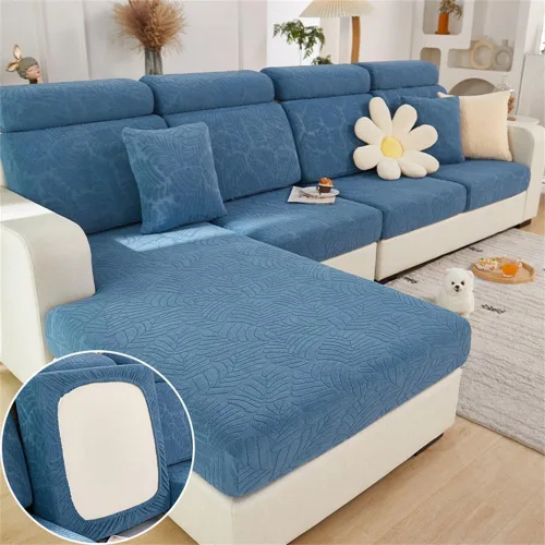 Miniatura 33 de Fundas mágicas para sofá, fundas interiores mágicas para sofá, funda universal resistente al desgaste, elástica para fundas modulares