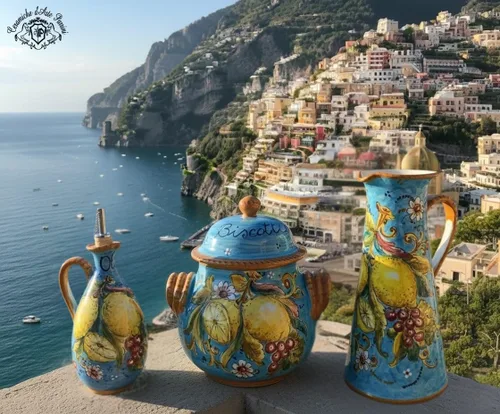 Miniatura 6 de CERAMICHE D'ARTE PARRINI - Placa ovalada pequeña de cerámica italiana para colgar Limones Amalfi pintados a mano Hecho en ITALIA Toscana Florencia