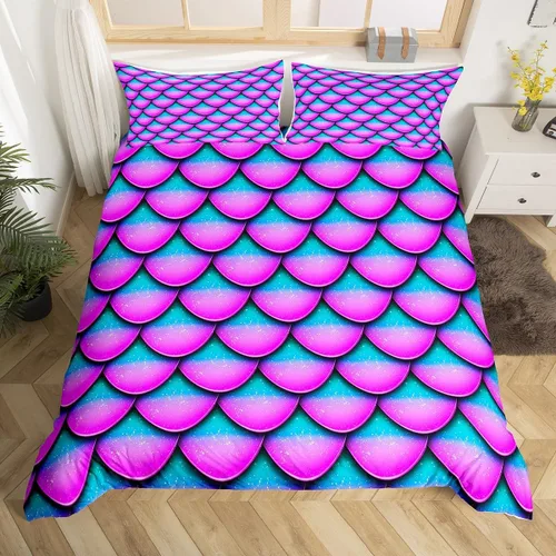 Miniatura 17 de Erosebridal Juego de ropa de cama de faro, tamaño individual, funda de edredón náutica de gaviota, funda de edredón con estampado de paisaje marino