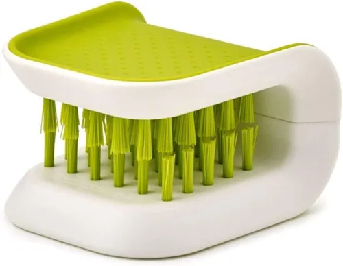 Joseph Joseph BladeBrush - Cepillo limpiador de cuchillos y cubiertos, cepillo de cerdas para lavado de cocina, antideslizante, talla única, color