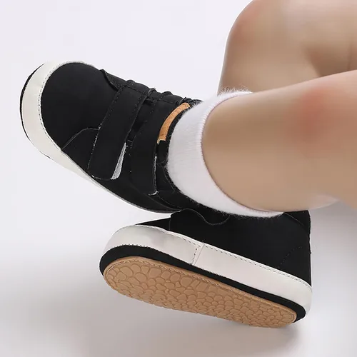 Miniatura 2 de SOFMUO Zapatos deportivos para bebés, niños y niñas, de piel sintética, antideslizantes, suela de goma suave, botines de vestir para niños pequeños