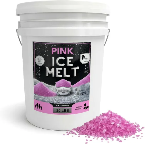 Miniatura 9 de Peach Country Blue Ice Melt -25°F Efectivo, anticongelante seguro para mascotas y ecológico, gránulos de acción rápida para entradas de vehículos