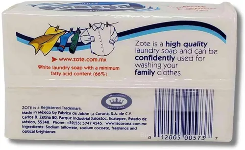Miniatura 2 de Zote Barra de jabón para lavar ropa, 1