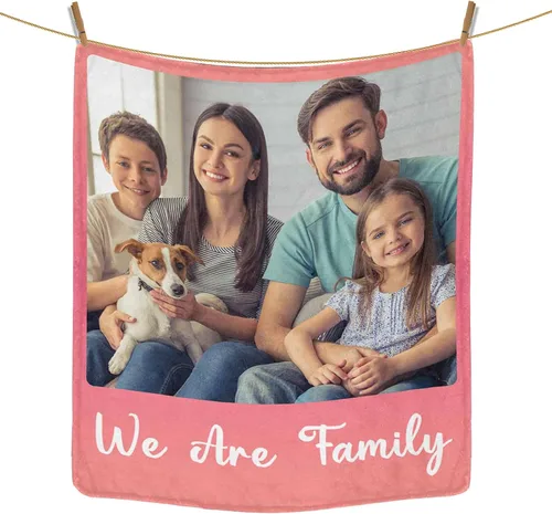 Miniatura 22 de Regalos personalizados de cumpleaños para el Día del Padre, para papá, abuelo, hombres, manta personalizada con fotos para mi papá, regalos de hija