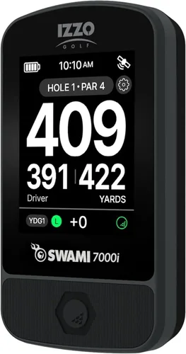 Miniatura 9 de Izzo Swami Golf GPS Rangefinder - Color Display & Scorekeeper Amarillo