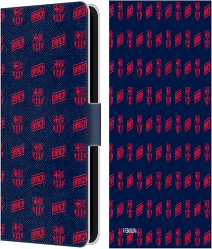 Miniatura 157 de Head Case Designs Funda de piel con licencia oficial del FC Barcelona Barca Crest Graphics para Samsung Galaxy A06 4G