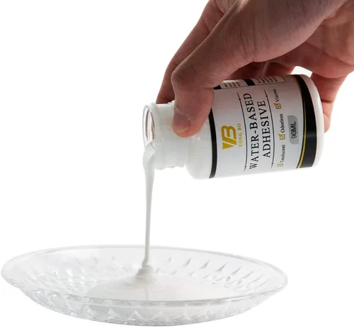 Miniatura 7 de Kit de adhesivo dorado, hojas de oro, pintura de lámina dorada para arte artesanal, resina epoxi, vidrio, uso en madera