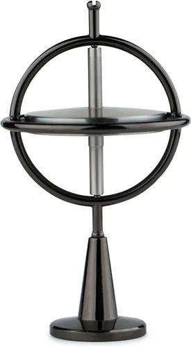 Miniatura 2 de DjuiinoStar Giroscopio de servicio pesado (rotor de acero inoxidable sólido): velocidad inicial 8,000 RPM, robusto y estable; proporciona muy buena