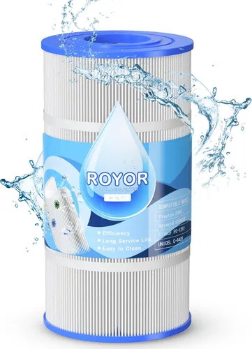 ROYOR CX900RE - Cartucho de filtro de piscina compatible con cartucho de filtro de piscina Hayward C900, repuesto de filtro de piscina para PA90