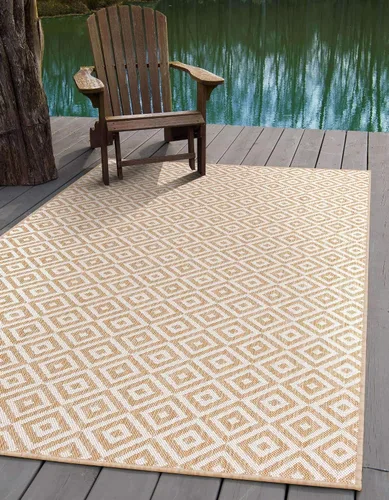 Miniatura 20 de Unique Loom Jill Zarin Jill Zarin Outdoor Collection - Alfombra de área - Costa Rica