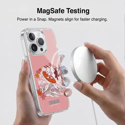 Miniatura 365 de Carcasa de gel para iPhone 7 Plus/iPhone 8 Plus, diseño de Snoopy Oriental de Peanuts, Badges