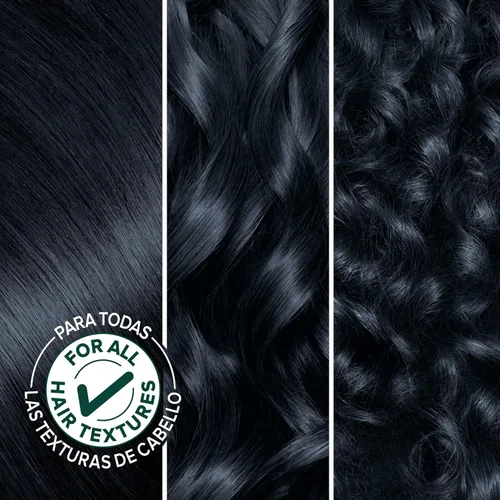 Miniatura 2 de Garnier Nutrisse - Tinte en crema nutritiva para el cabello, permanente, 22 negro azulado intenso (Mulberry), 2 unidades (el empaque puede variar)