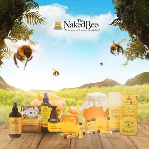 Miniatura 4 de The Naked Bee Crema de manos seria de coco y miel (8 onzas) Crema nutritiva intensiva para una mano más suave y más suave, humedad profunda