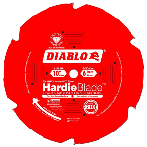 Miniatura 11 de Diablo TrexBlade - Hoja de sierra para compuestos y plástico, diámetro de 12 pulgadas, 84 dientes MTCG, eje de 1 pulgada, corte de .102 pulgadas