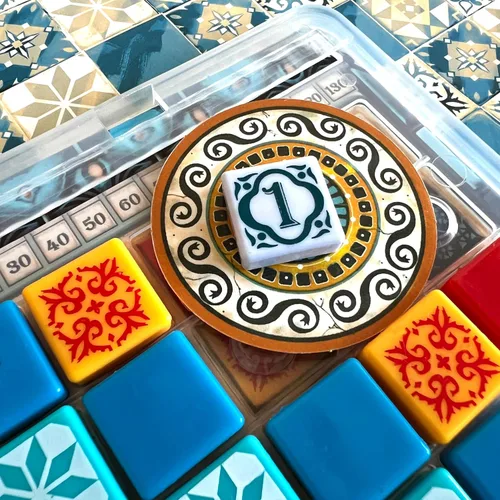 Miniatura 5 de Asmodee - Azul Mini - board game in pocket version, 2-4 players, 8+ years, Italian edition