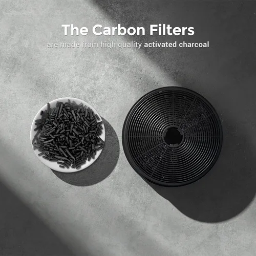 Miniatura 5 de CIARRA Campana extractora inteligente de 30 pulgadas con control de voz, compatible con Alexa/Google Home/Smart Life Assistant, campana extractora
