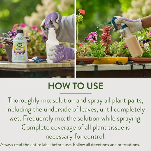 Miniatura 9 de Garden Safe Extracto de aceite de neem concentrado, para jardinería orgánica, fungicida, insecticida, acaricida, aceite de neem para plantas, 10