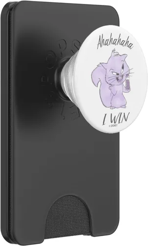 Miniatura 7 de Disney Emperors New Groove Cat Yzma Ahahahaha I Win PopSockets PopGrip: agarre intercambiable para teléfonos y tabletas