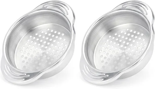 Miniatura 7 de Prensa coladora de atún, colador de latas de atún de acero inoxidable de grado alimenticio para atunes de tamaño regular y cuello ancho, paquete de 1