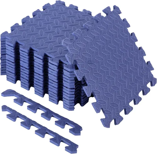 Miniatura 14 de Shihanee 16 piezas de baldosas de espuma para suelo de bebé de 11.81 x 11.81 pulgadas, alfombrillas de espuma para suelo, alfombrillas de juego a
