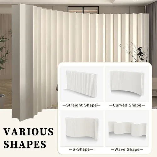 Miniatura 4 de Divisor de habitación de papel, separadores de habitación portátiles y pantallas de privacidad plegables, divisor para separación de habitaciones