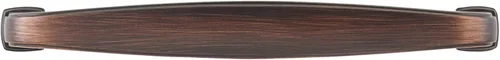 Miniatura 2 de Richelieu Hardware BP810128BORB Charlemagne Collection - Tirador de transición para gabinete y cajón de 5 1/16 pulgadas (5.039 in) de centro a