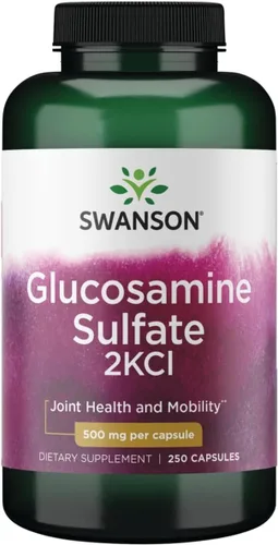 Swanson Sulfato de Glucosamina 2Kcl 500 Miligramos 250 Cápsulas