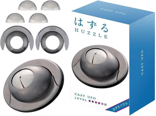 Miniatura 5 de Hanayama - Huzzle Cast UFO Brain Teazer Puzzle para niños y adultos