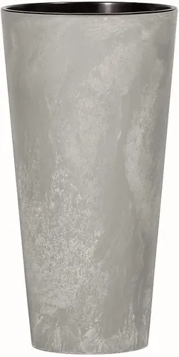11.8 inch de diámetro TUBUS SLIM, gris hormigón Series maceta de flores
