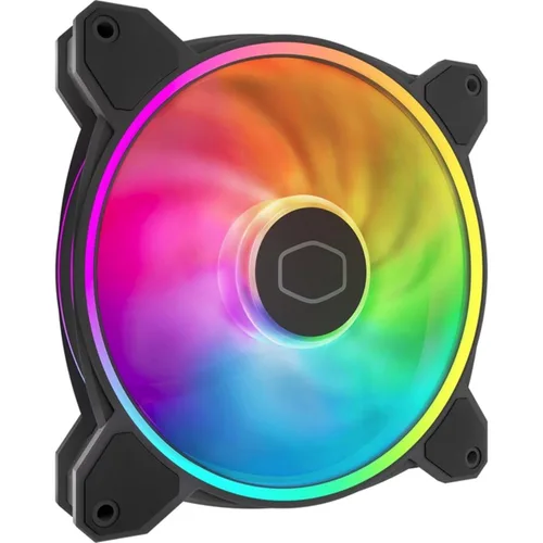 Miniatura 18 de Cooler Master MF120 Halo² Carcasa Enfriador de Líquido Ventilador de Enfriador de Aire, Ventilador de 120mm, Anillos aRGB de Bucle Dual, PWM