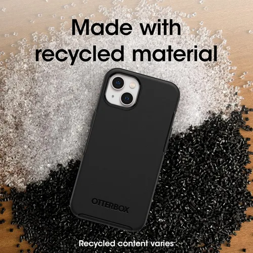 Miniatura 6 de OtterBox Funda para iPhone 13 (SOLAMENTE) de la Serie Symmetry - Negro, Ultra-Elegante, Compatible con Carga Inalámbrica, Bordes Elevados Protegen