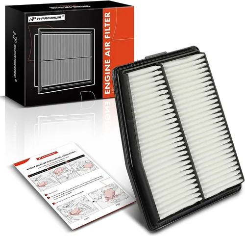 A-Premium Filtro de aire de motor compatible con Hyundai Sonata 2020-2023, Santa Fe 2021-2023, Tucson 2022-2024 y Kia Sorento 2021-2023, Sportage