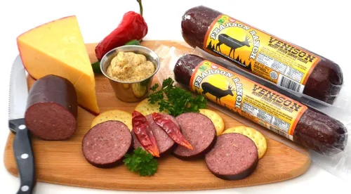 Miniatura 7 de PEARSON RANCH - Muestreador de salchichas de caza silvestre, alce, bisonte, venado, jabalí y guardabarros (conejo, cocodrilo, venado, alce, bisonte)