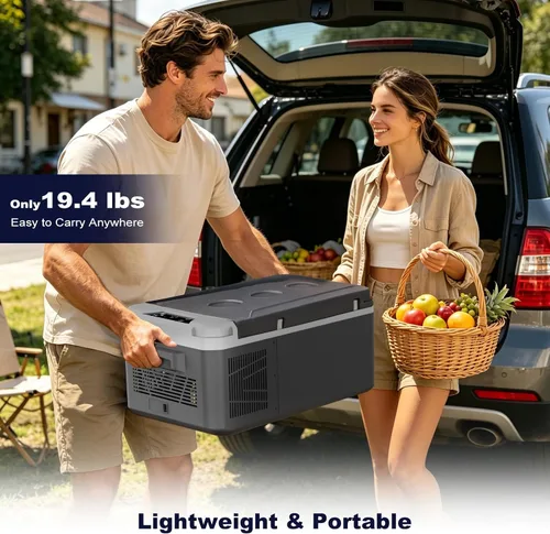 Miniatura 9 de SubSun Enfriador eléctrico de 15 L, refrigerador de 12 voltios, congelador portátil 12 V/24 V CC 110-240 V CA, refrigerador de coche para automóvil