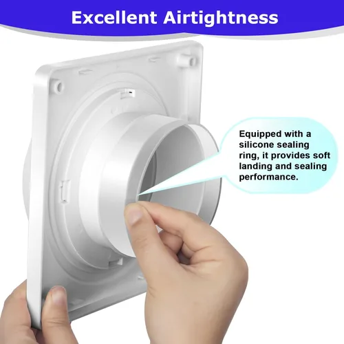 Miniatura 4 de Kit de Conector de Ventilación para Secadora Senshare, Placa de Pared para Ventilación de Secadora con Conexión y Desconexión Rápida, Kit
