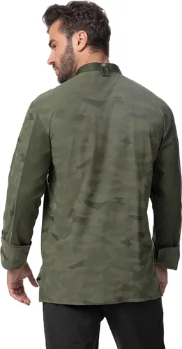 Miniatura 2 de Chef Works Abrigo de chef Mojave para hombre