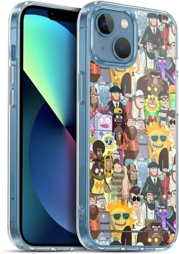 Miniatura 118 de Head Case Designs Funda de gel con licencia oficial de Rick and Morty Aliens Season 3 [protección de grado militar] compatible con Apple iPhone 12