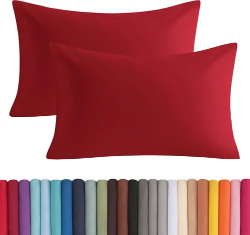 Miniatura 14 de BEDSUM Funda de almohada de microfibra para el cuerpo, suave, resistente a las arrugas y de fácil cuidado con cierre de sobre para adultos y mujeres