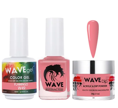 Miniatura 63 de WAVEGEL - Juego de gel de remojo, laca de uñas y polvo acrílico a juego - Colección Simplicity - #P109 Blizzard
