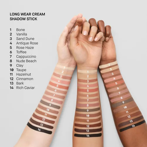 Miniatura 5 de Bobbi Brown Sombra en crema de larga duración en barra Sombra de ojos en barra de 24 horas Tonos de alta pigmentación, acumulables con tres