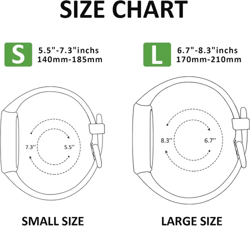 Miniatura 2 de Paquete de 4 correas deportivas compatibles con Fitbit Luxe para mujeres y hombres, correas deportivas de repuesto de silicona suave para Fitbit