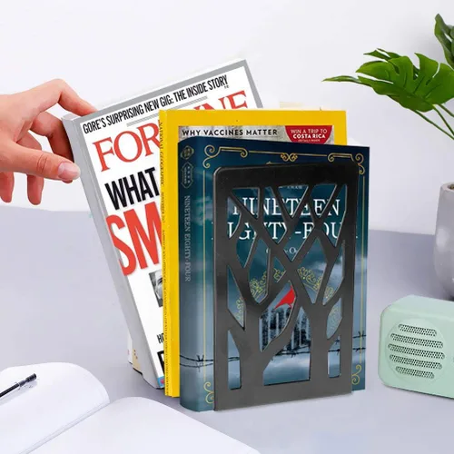 Miniatura 7 de Soporte para libros, sujetalibros, extremos de libros para estantes, sujetalibros para estantes, sujetalibros, extremos de libros para libros