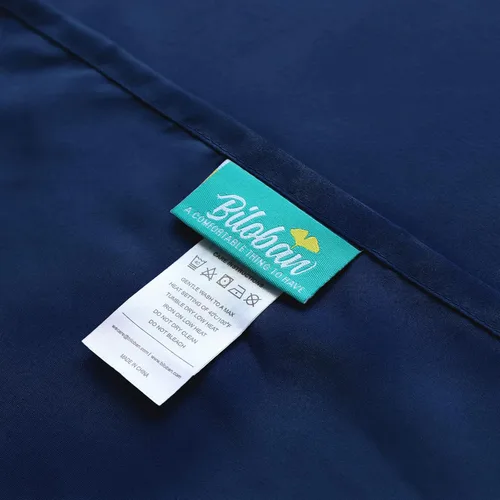 Miniatura 3 de 2 piezas de sábanas tamaño cuna para guardería, 23 x 40 pulgadas, sábana de cuna para niños, azul marino, sábana de siesta de microfibra