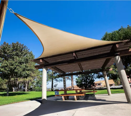 Miniatura 6 de Royal Shade Kit de herrajes de 10 pulgadas para toldo triangular de acero inoxidable de grado militar 316