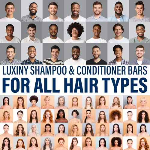 Miniatura 8 de Luxiny Barra de acondicionador natural para cabello y acondicionador hidratante, disco de aceite de afeitado fabricado en Estados Unidos, hasta 70