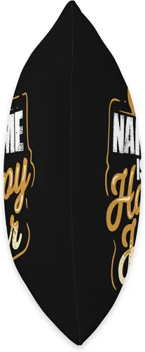Miniatura 2 de Funny Napping Apparel Naptime is My Happy Hour - Almohada con cita para una siesta, 16.0 x 16.0 in, multicolor