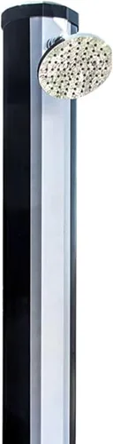 Miniatura 9 de SWIMLINE HYDROTOOLS - Ducha solar de lluvia Niagara de 7 pies para exteriores con tanque de 10 galones y lavado de pies