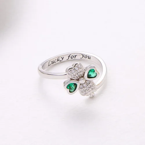 Miniatura 2 de Anillos de ansiedad para mujer, plata de ley S925, ópalo de piedra lunar, turquesa, sol, estrella y luna, anillo giratorio ajustable, abierto
