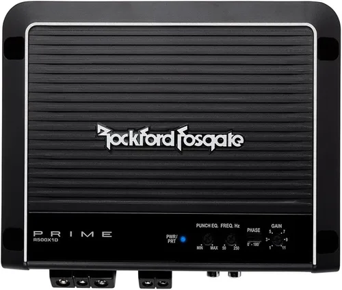 Miniatura 2 de Amplificador de 1 canal Prime de Rockford Fosgate, Clase D, Negro