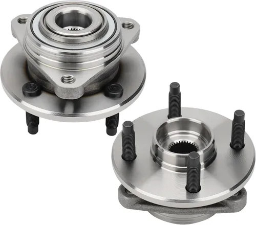 Miniatura 7 de 513205 Buje de rueda delantera y conjunto de cojinetes para Chevy Cobalt, para Pontiac G5/Pursuit, para Saturn Ion, 4-Lug Non/ABS